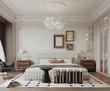 French Style Bedroom-ID:609854949