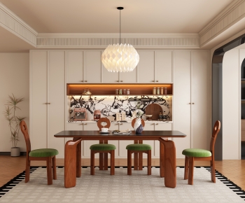 French Style Dining Room-ID:989764934