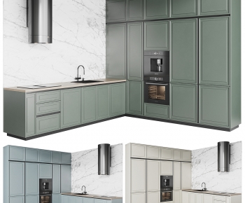 Simple European Style Kitchen Cabinet-ID:458899974