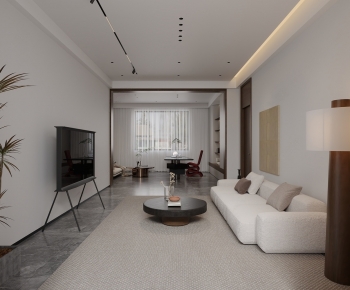 Modern A Living Room-ID:819044113