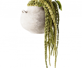 Modern Potted Green Plant-ID:351663116