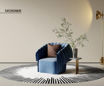 Modern Single Sofa-ID:648792032