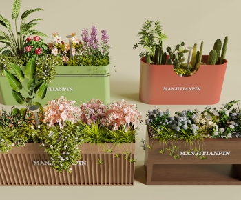 Modern Flower Bed, Flower Bowl, Flower Box-ID:372200018