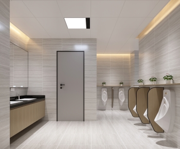 Modern Public Toilet-ID:558424003