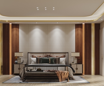 New Chinese Style Bedroom-ID:848870993