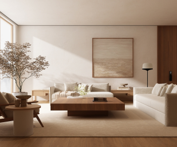 Modern A Living Room-ID:393220903