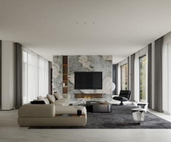 Modern A Living Room-ID:354836943