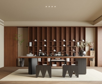 New Chinese Style Tea House-ID:257520745