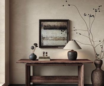 Wabi-sabi Style Console-ID:849981072