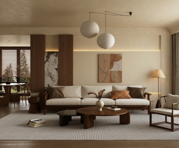 Modern A Living Room-ID:546801095