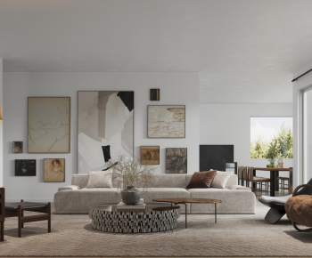 Modern A Living Room-ID:502242098