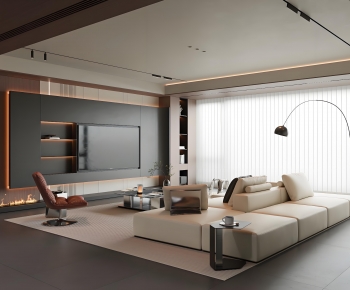 Modern A Living Room-ID:202435974