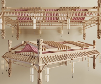 New Chinese Style Suspended Ceiling-ID:984183075