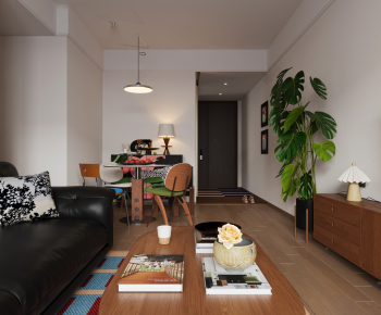 Modern A Living Room-ID:484107023