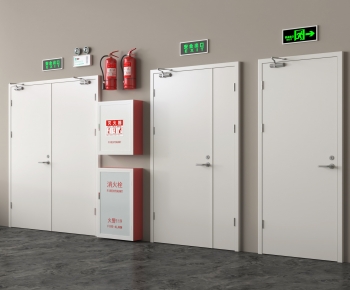 Modern Fire Door-ID:714884044