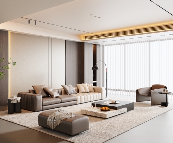Modern A Living Room-ID:714070889