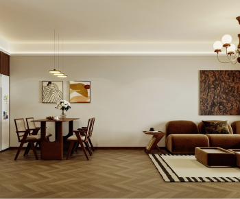 Modern A Living Room-ID:824120056