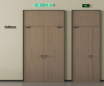 Modern Fire Door-ID:463249929