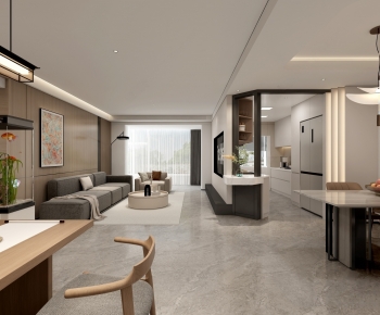 Modern A Living Room-ID:526326899