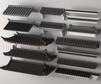 Chinese Style Building Component-ID:515360121