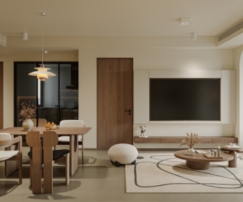 Modern A Living Room-ID:728650093