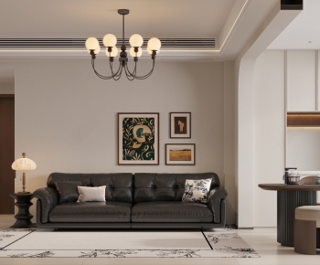 Modern A Living Room-ID:752904893