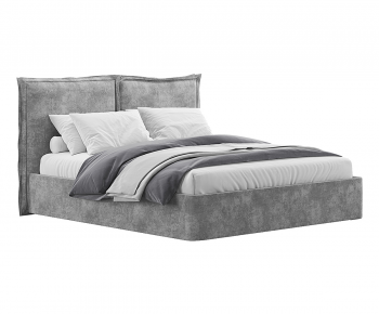 Modern Double Bed-ID:865529064