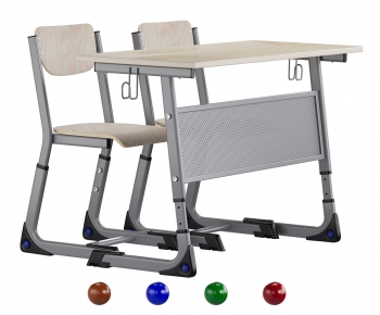 Modern Computer Desk And Chair-ID:873589993