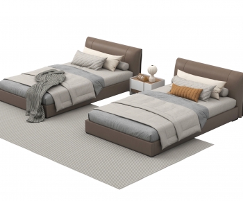 Modern Single Bed-ID:239980946