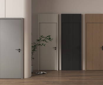 Modern Single Door-ID:204329015