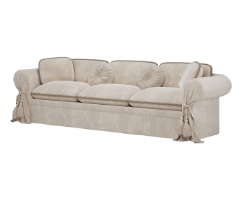 French Style Three-seat Sofa-ID:651431084