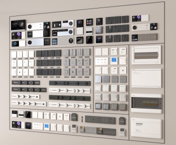 Modern Switch Socket Panel-ID:943353896