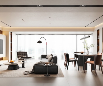 Modern A Living Room-ID:755306967