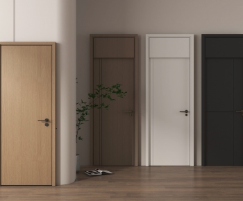 Modern Single Door-ID:410988092