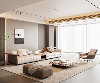 Modern A Living Room-ID:763827091