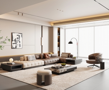 Modern A Living Room-ID:851999045