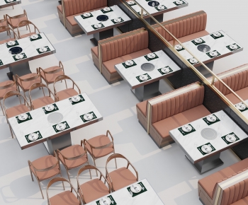 Modern Dining Table And Chairs-ID:155915987