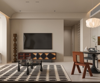 Modern A Living Room-ID:402100096