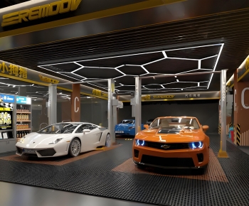 Modern Automobile Repair Shop-ID:111110936
