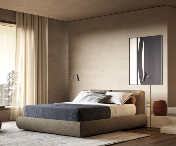 Wabi-sabi Style Bedroom-ID:792165993