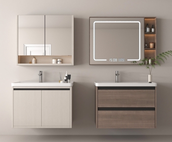 Modern Bathroom Cabinet-ID:627537016