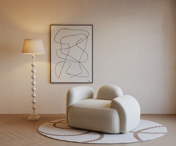 Modern Single Sofa-ID:541502002