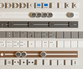 Modern Switch Socket Panel-ID:551436909