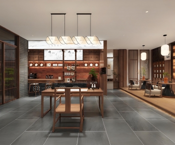 New Chinese Style Teahouse Tea House-ID:588135002