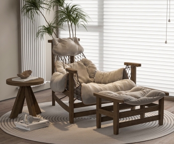 Wabi-sabi Style Recliner-ID:315336944