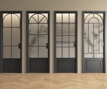 French Style Single Door-ID:435899976