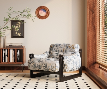 French Style Single Sofa-ID:744941005