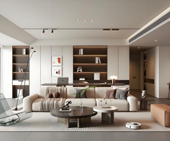 Modern A Living Room-ID:579221965