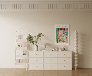 French Style Side Cabinet/Entrance Cabinet-ID:146210262