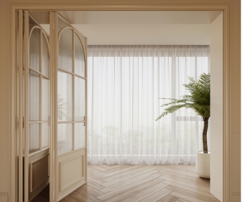 French Style Sliding Door-ID:407558923
